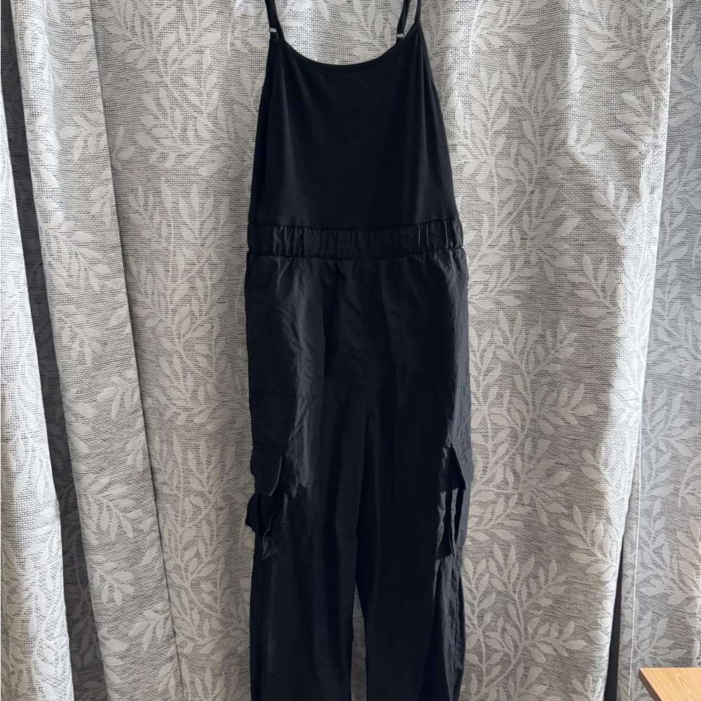 No Boundaries Black Jumpsuit with Pockets